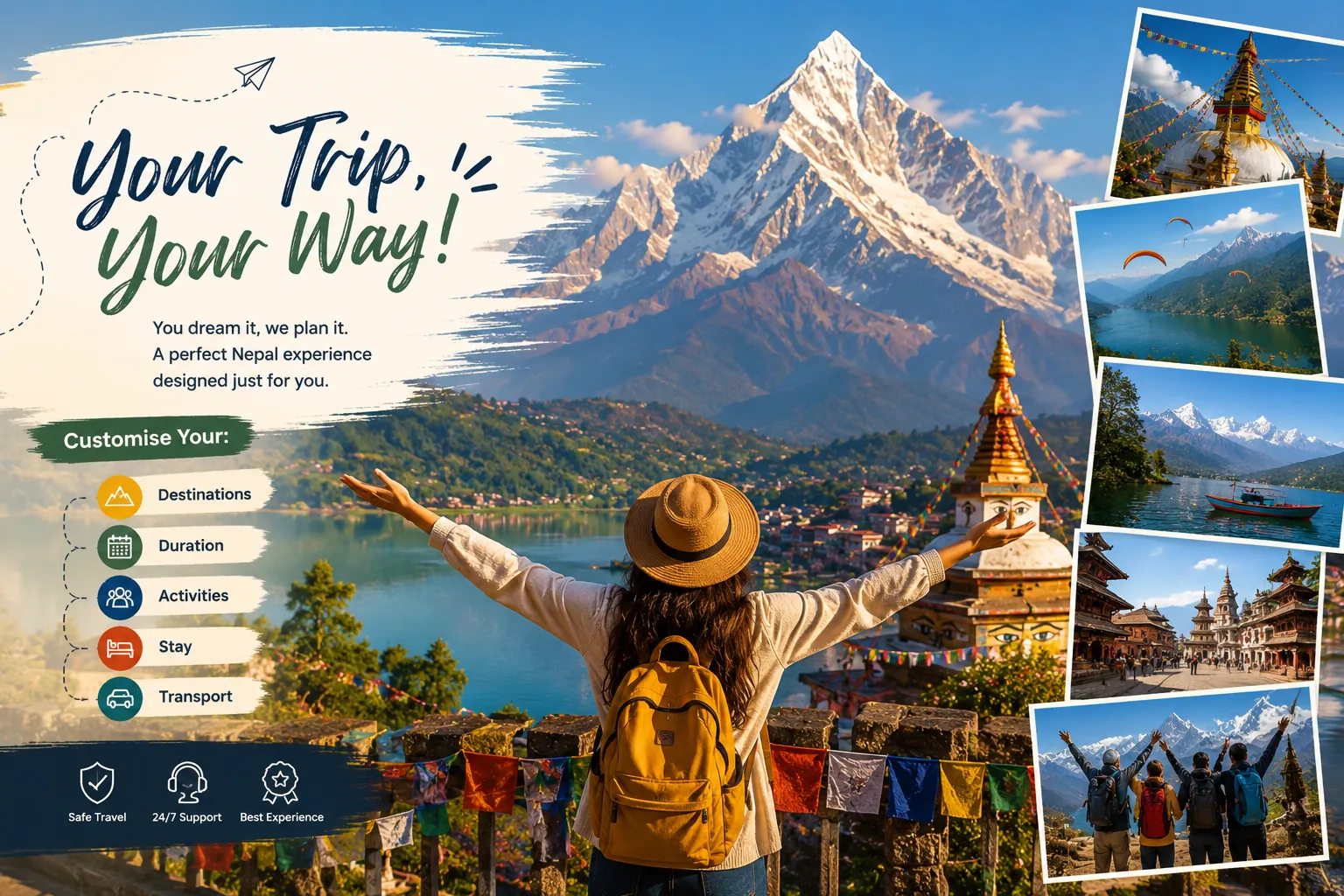 Customize your Nepal trip