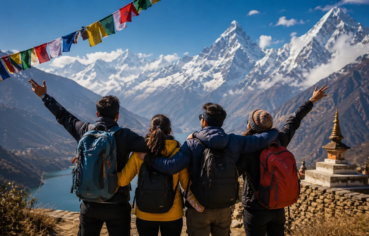 Group adventure tour Nepal