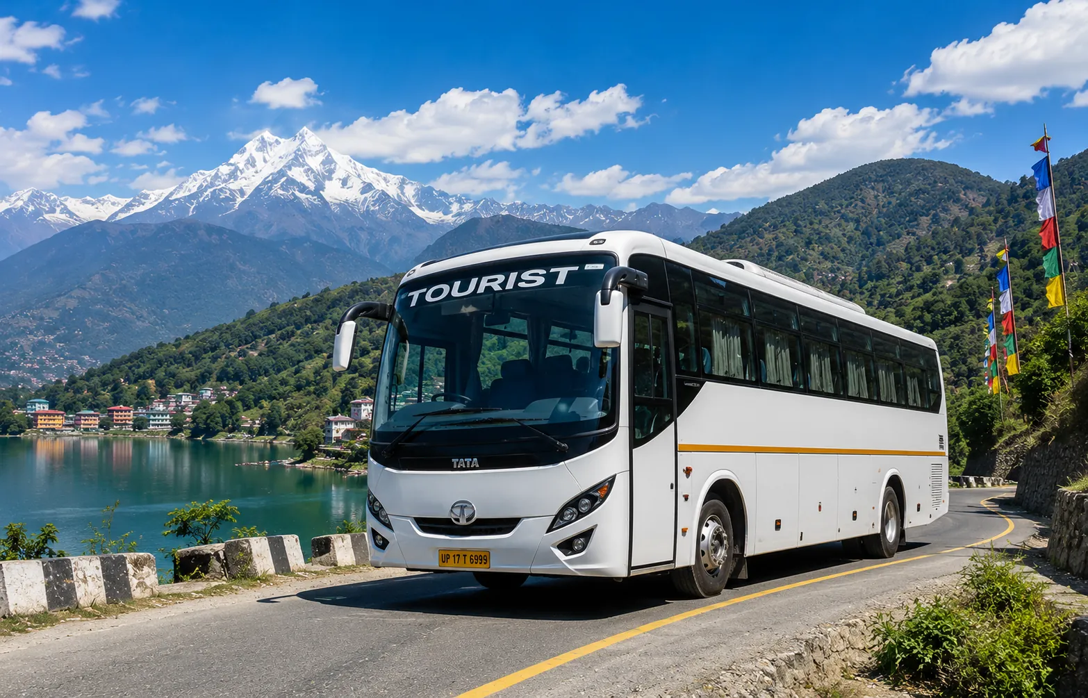 Tourist bus for large groups