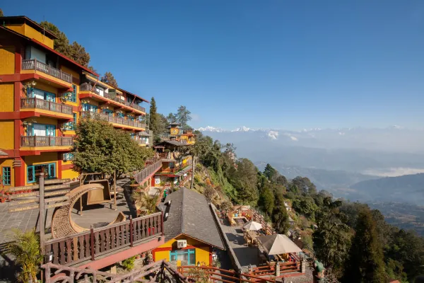 Nagarkot Himalayan sunrise